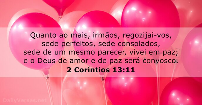 2 Coríntios 13:11