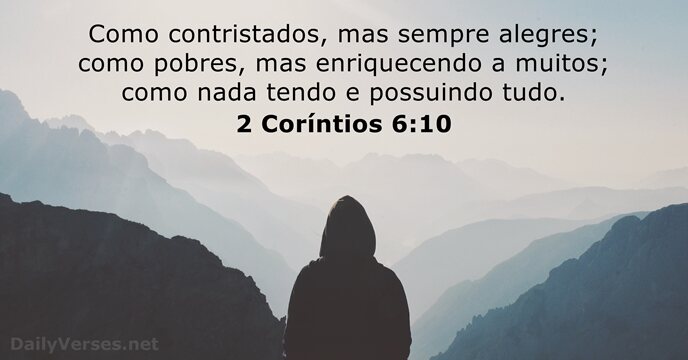 2 Coríntios 6:10