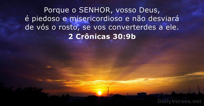 2 Crônicas 30:9b