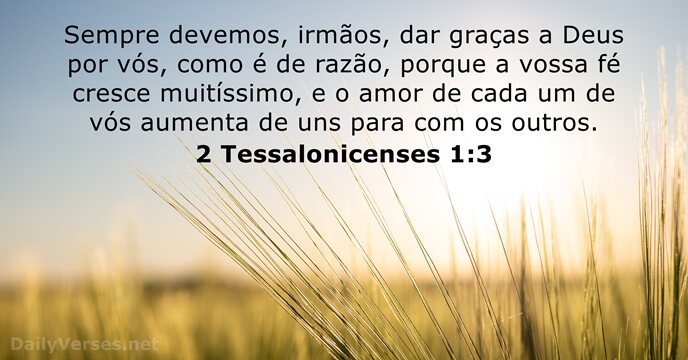 2 Tessalonicenses 1:3