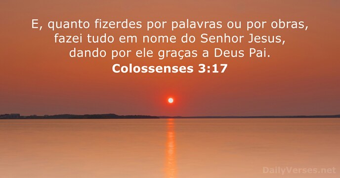Colossenses 3:17