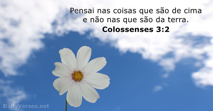Colossenses 3:2