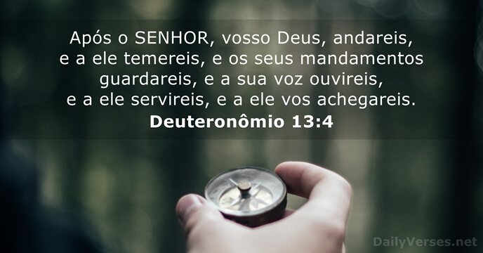 Deuteronômio 13:4