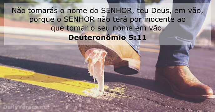 Deuteronômio 5:11