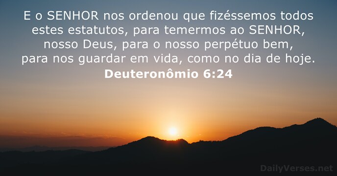 Deuteronômio 6:24