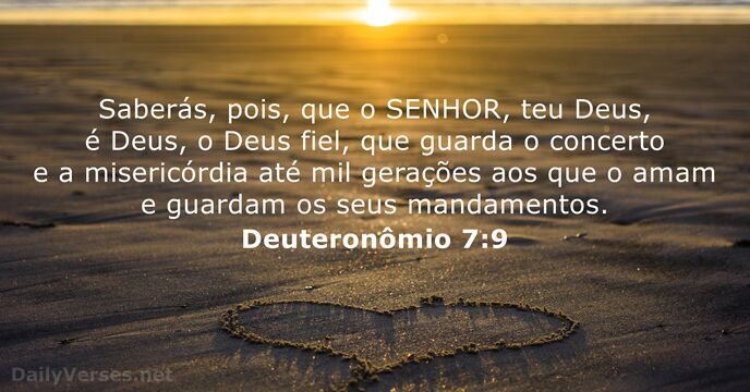 Deuteronômio 7:9