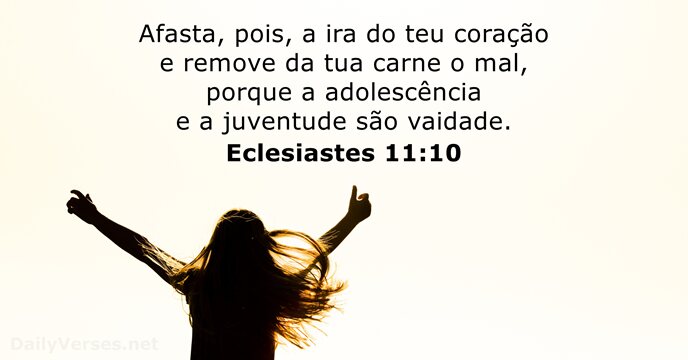 Eclesiastes 11:10