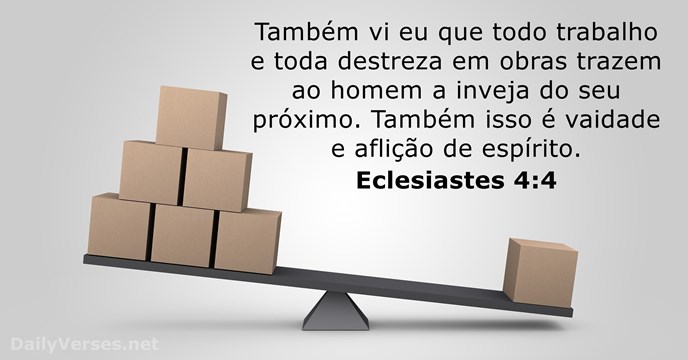 Eclesiastes 4:4