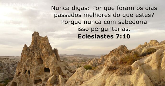 Eclesiastes 7:10