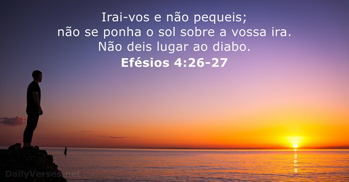 Efésios 4:26-27