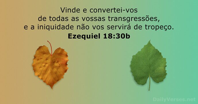 Ezequiel 18:30b