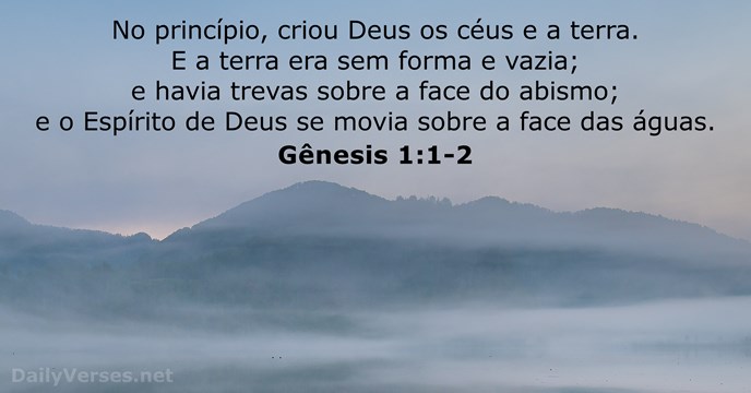 Gênesis 1:1-2