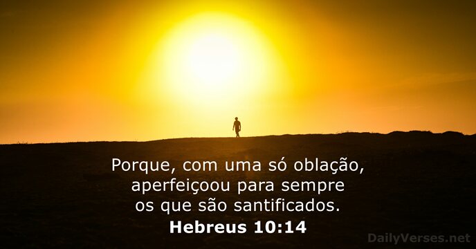 Hebreus 10:14