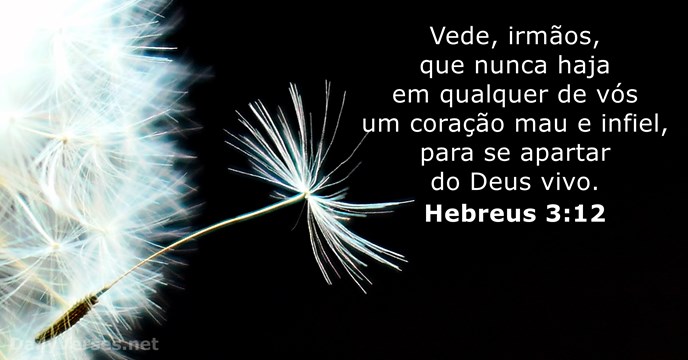 Hebreus 3:12