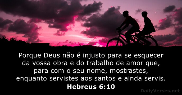 Hebreus 6:10