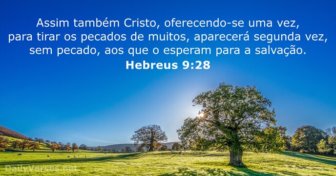 Hebreus 9:28