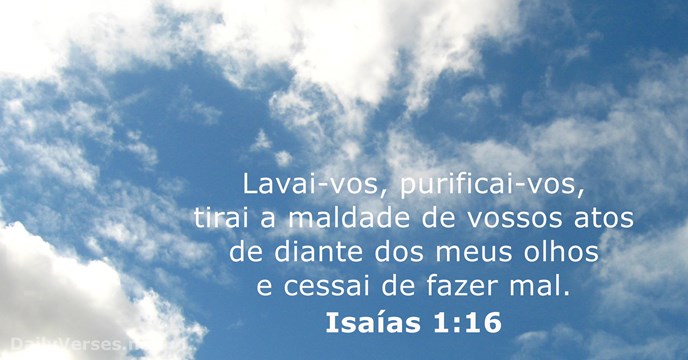 Isaías 1:16