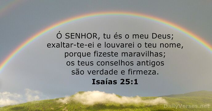 Isaías 25:1