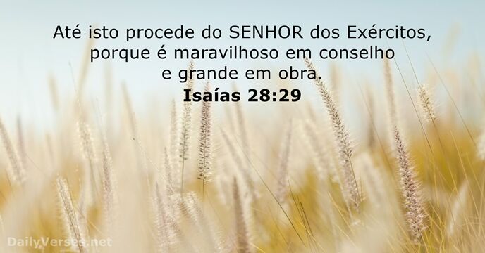 Isaías 28:29