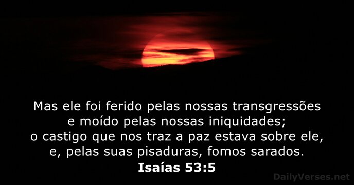 Isaías 53:5