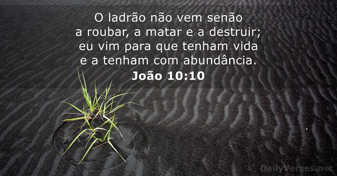 João 10:10
