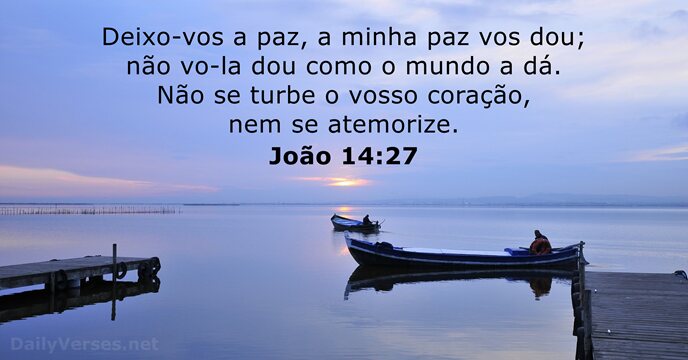 João 14:27