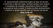 Atos 2:46-47