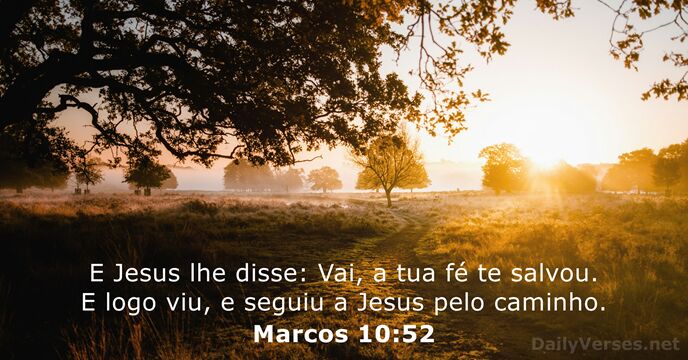 Marcos 10:52