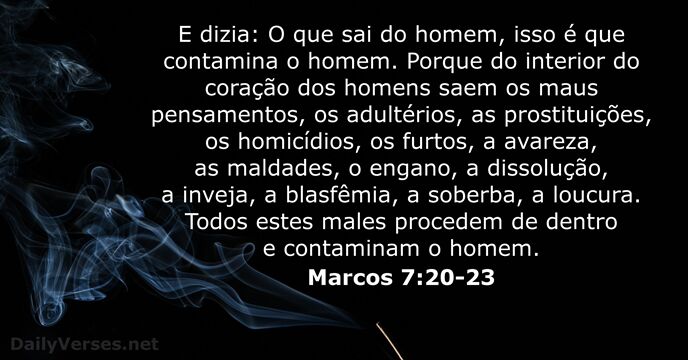 Marcos 7:20-23