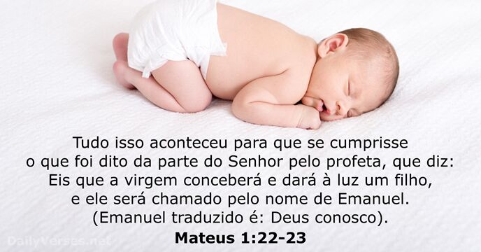 Mateus 1:22-23