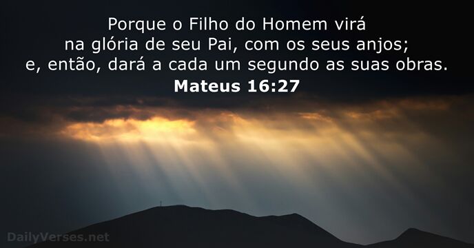 Mateus 16:27