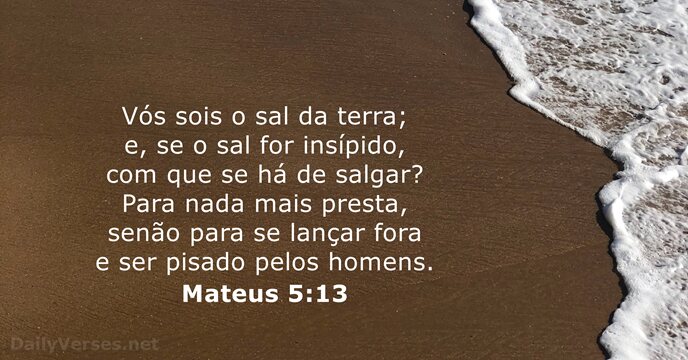 Mateus 5:13
