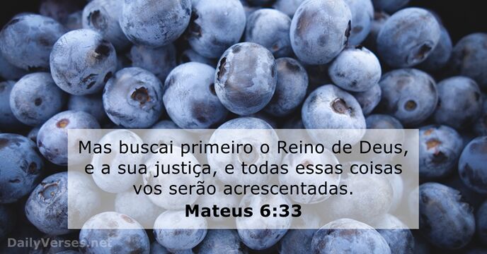Mateus 6:33