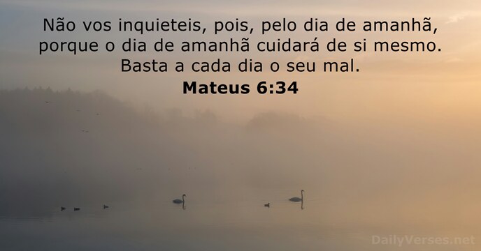 Mateus 6:34