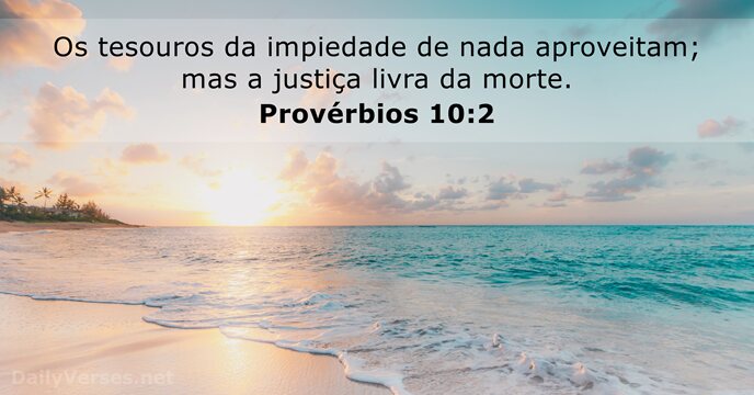 Provérbios 10:2