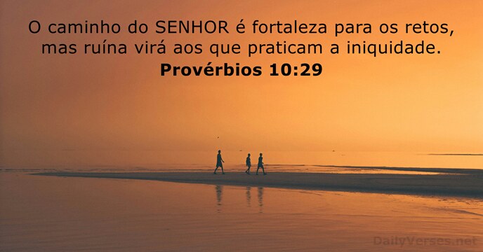 Provérbios 10:29