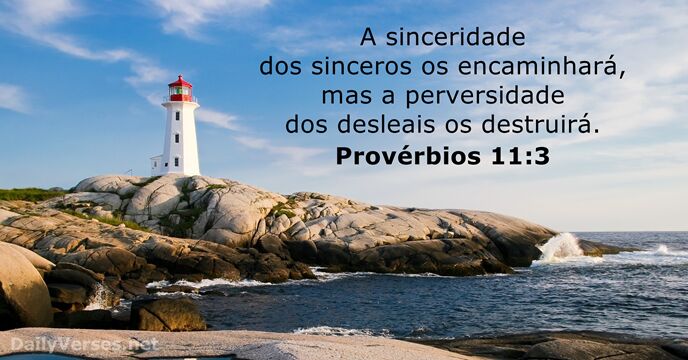 Provérbios 11:3