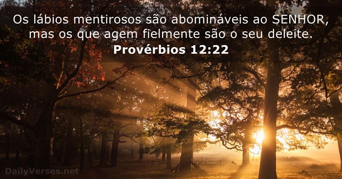 Provérbios 12:22