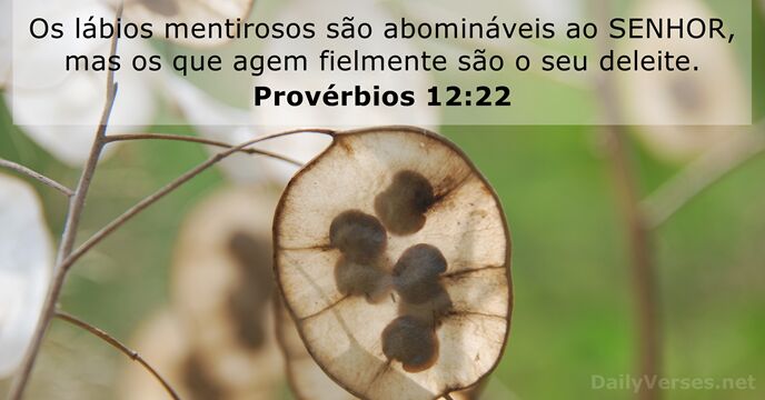 Provérbios 12:22