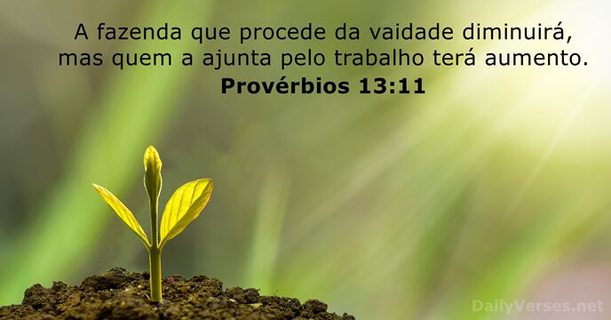 Provérbios 13:11