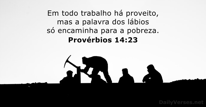 Provérbios 14:23