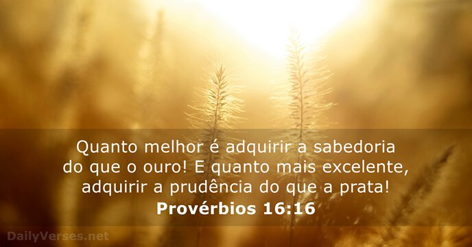 Provérbios 16:16