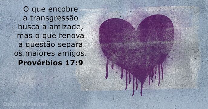 Provérbios 17:9