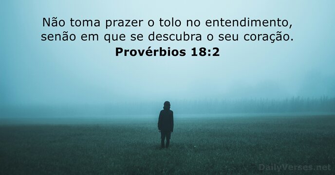 Provérbios 18:2