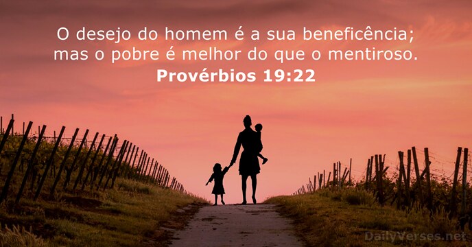 Provérbios 19:22