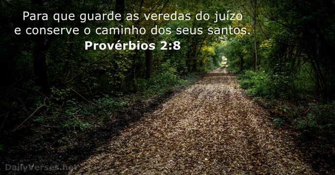Provérbios 2:8