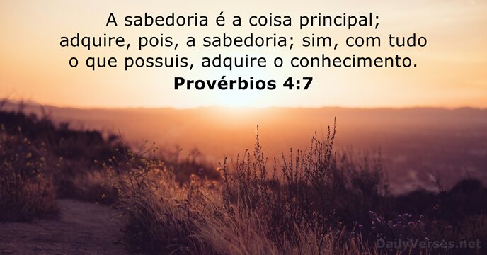 Provérbios 4:7