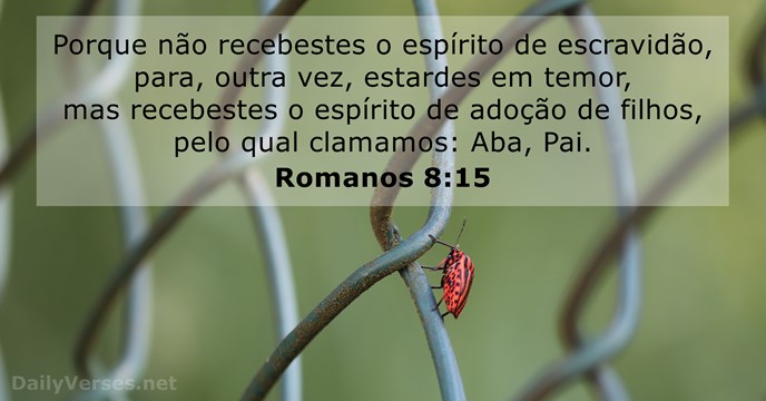 Romanos 8:15