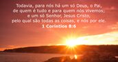 1 Coríntios 8:6