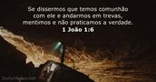 1 João 1:6